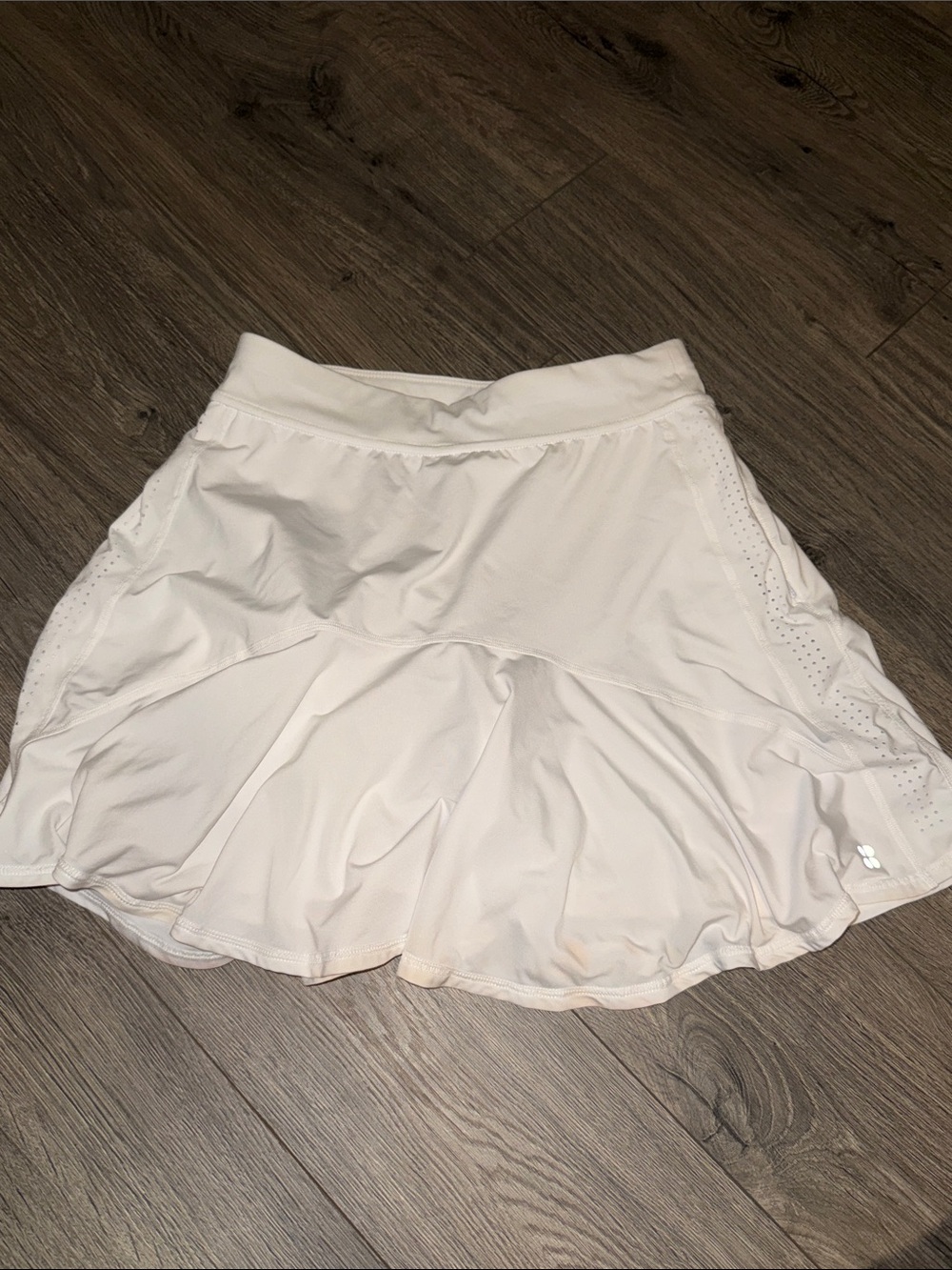 Sweaty Betty White Athletic Skater Skirt